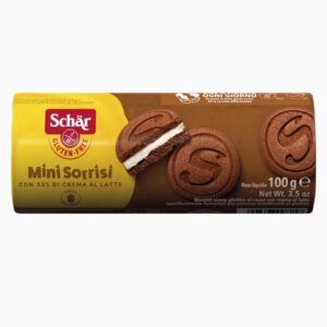 Schar Μπισκότα Mini Sorrisi Με Κρέμα Χωρίς Γλουτένη 100gr