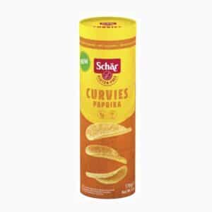 Schar Πατατάκια Curvies Χωρίς Γλουτένη Πάπρικα 170gr