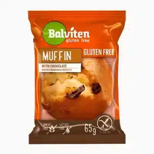 Muffin με Μαύρη Σοκολάτα Χωρίς Γλουτένη 65g Balviten