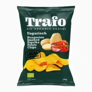 Τσιπς Πατάτας με Καπνιστή Πάπρικα Bio 125g Trafo | KoupStore