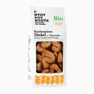Κουλουράκια Πορτοκαλιού Ντίνκελ Bio 200g Ντουρουντούς | KoupStore